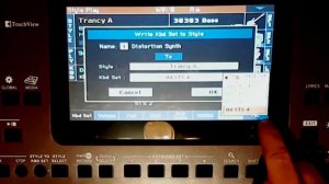 Korg pa700: Прикрепляем звуки к стилю