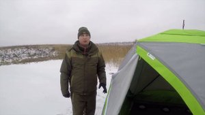 Обзор зимней палатки Лотос Куб М2 Термо.