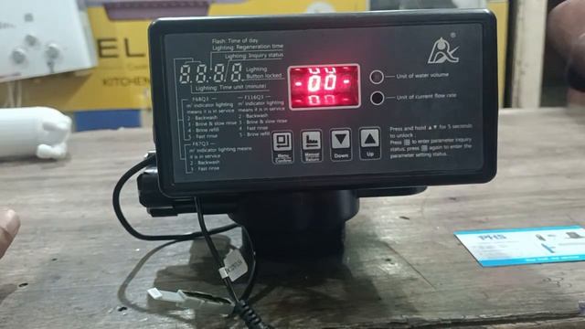 F116Q3 AUTOMATIC WATER SOFTENER MULTIPORT VALVE MANUAL RECHARGE/REGENERATION смотреть онлайн