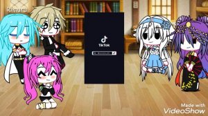 4 true dragon + milim react to Milim x Rimuru