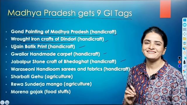 GI Tags 2022 - 2023 | Geographical Indications | With Memory Tricks