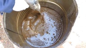 Бочка полиуретановой пены