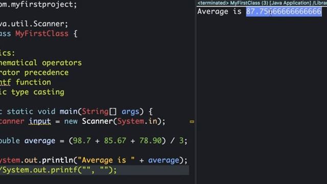 3 - Mathematical Operations in Java смотреть онлайн