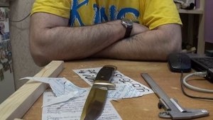 Нож в работе,миф и реальность."Курск" компания Витязь. Сталь 50Х14МФ