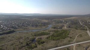 Верхний Тагил с дрона, прекрасный вид на город