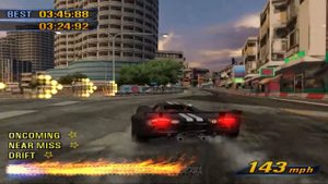 Burnout 3 - Super speed glitch (check desc)