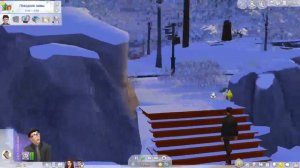 The Sims 4 Снежные просторы Обзор игрового процесса Часть 1