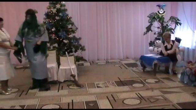 Водяной на празднике.