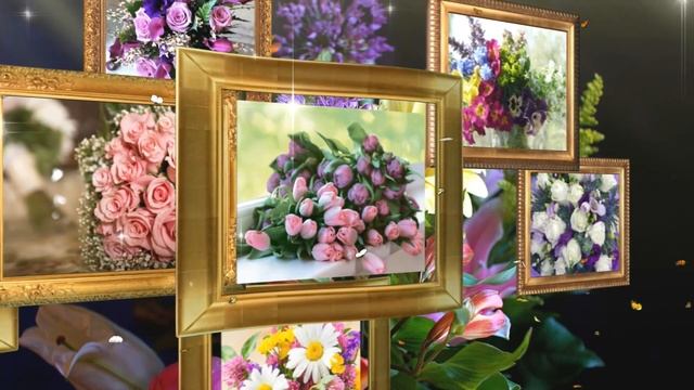 С Днём Рождения!!! Розы белые Розы красные!!! смотреть онлайн