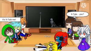 Undertale react to Underverse AMV The Resistance