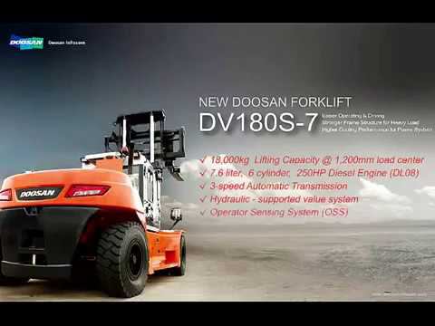 Большегрузный вилочный погрузчик DOOSAN D180S 5