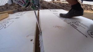 БЮДЖЕТНАЯ УТЕПЛЁННАЯ ОТМОСТКА / ОТМОСТКА СВОИМИ РУКАМИ / ОТМОСТКА ВОКРУГ ДОМА / КАК СДЕЛАТЬ ОТМОСТК