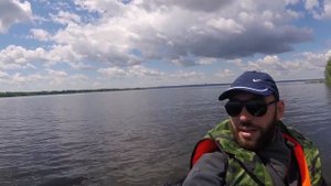 Сплав по Волге на лодке ПВХ. День 2