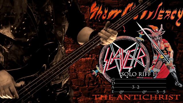 SLAYER - THE ANTICHRIST - BASS COVER (with Parts and Tabs) смотреть онлайн