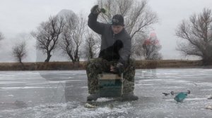 Зимняя рыбалка в Астрахани 2020