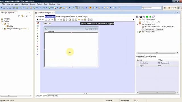 Java: GUI Swing смотреть онлайн