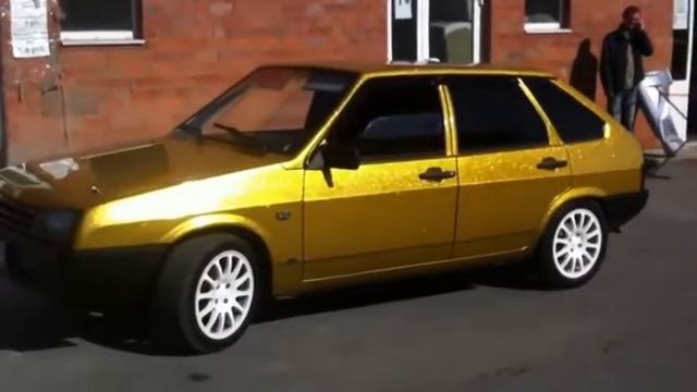 Крутой ВАЗ 2109 Супер покраска. смотреть онлайн