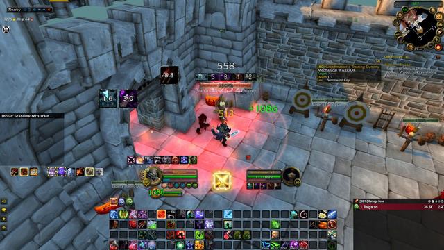 Classic WotLK - Unholy DK Target Dummy Training with WeakAuras смотреть онлайн