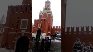 Двенадцатичасовой бой курантов на Красной площади