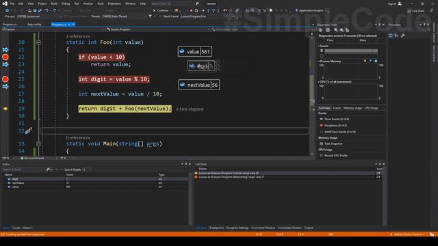 Как найти сумму цифр числа _ СИ ШАРП ДОМАШНИЕ ЗАДАНИЯ # 17 (1080p) смотреть онлайн