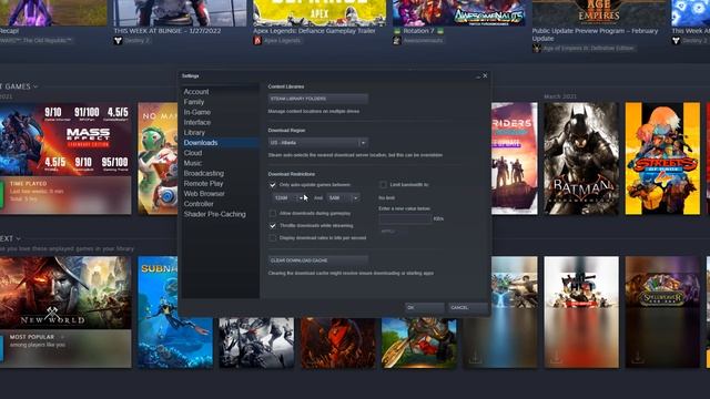 How To Disable Steam Auto Updates - Quick and Easy