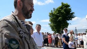 Освячення автомобіля для батальйону ЗБРУЧ.