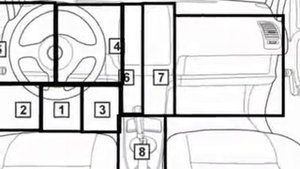 Mitsubishi Outlander 2001 03 2006 12 Diagnostic Obd Port Connector Socket Location Obd2 Dlc Data L