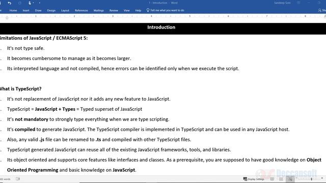 Learn TypeScript from Basics - Tutorial for Beginners | TypeScript with Angular