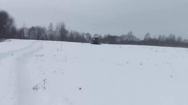 Самодельный гусеничный вездеход по снегу смотреть онлайн