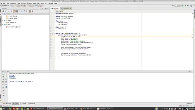 Урок по Java 49: Equals and HashCode смотреть онлайн