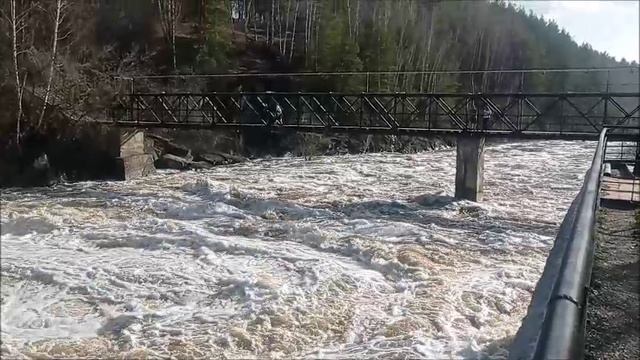 Белая река, Белорецк, шлюзы, 20 апреля 2024г смотреть онлайн