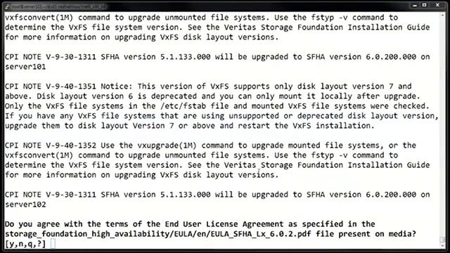 Upgrading Storage Foundation HA for UNIX & Linux (for non-rolling upgrades) смотреть онлайн