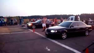 DRC.Недогарки 26082017.заезд BMW F10 3.0 diesel vs AUDI A6