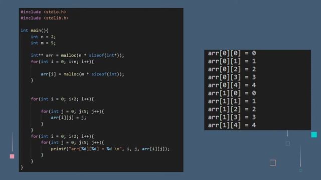 Введение в Си: malloc, calloc, динамическая память смотреть онлайн