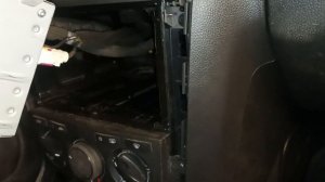 Opel Antara AC Climat control remove