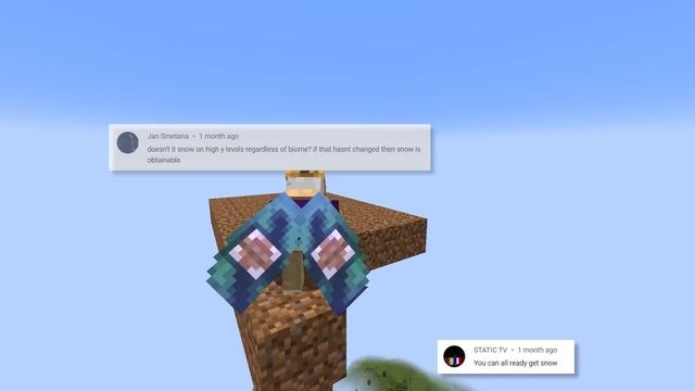 How to Get Snow in Superflat смотреть онлайн