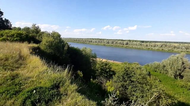 Вид на Оку. Село Муратово смотреть онлайн