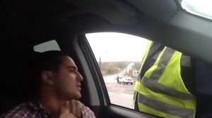 Санька учит ГАИ что такое объезд.