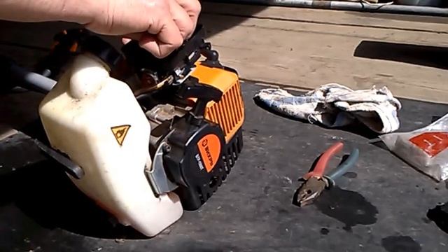 РЕМОНТ триммера. смотреть онлайн