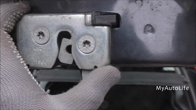 Регулировка замка багажника Форд Фьюжн | MyAutoLife смотреть онлайн