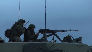 Учение с десантниками 31-й одшбр в Ульяновской области