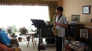 Mike Garson: Jazz Variations on a theme of Paganini for saxophone