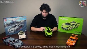 Видеообзор конструктора Mould King 10011 Lamborghini Sian