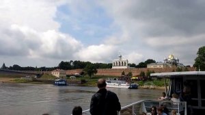 Новгородский Кремль (Детинец). Вид с реки Волхов. Novgorod Kremlin