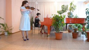 22391 Романец Алёна, г. Зима, Ж. Рамо "Гавот"