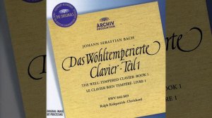 J.S. Bach: Das Wohltemperierte Klavier: Book 1, BWV 846-869 - Fugue in C sharp minor BWV 849