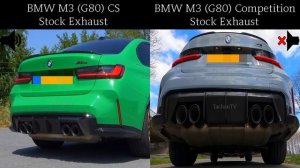 2024 BMW M3 CS vs 2023 BMW M3 Competition
