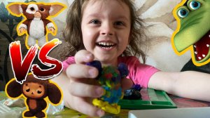 ЛЕРА СЛЕПИЛА ЗОМБИ-ЧЕБУРАШКУ И КРОКОДИЛА - СТРАШИЛУ