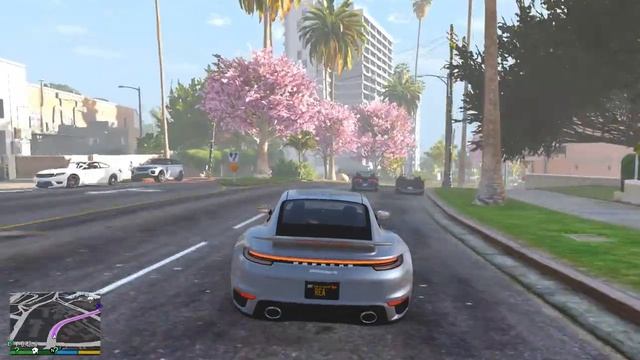 Porsche 911 Turbo S 2021 GTA 5 Real Life Mods