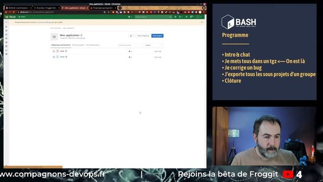 ?? Export de tous les projets d'un groupe | My GitLab Backup | Live Coding Bash смотреть онлайн
